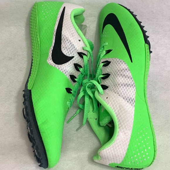 Nike Rival S Sprint Lime Green Men's Track Shoes Size 11.5 With Spikes - Picture 7 of 8